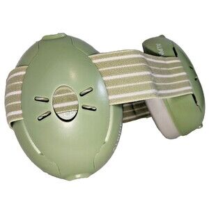Alpine Muffy Baby Ear Protection 0-36mo Olive Green Unisex Ear Muffs NWOB